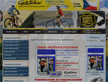 Tablet Screenshot of cycloschein.cz